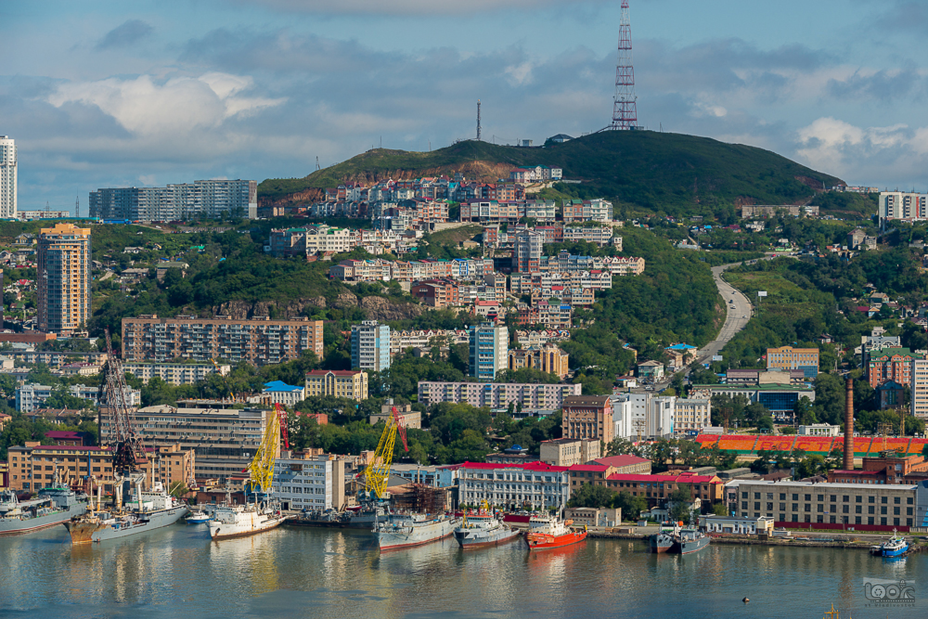 Владивосток размер города